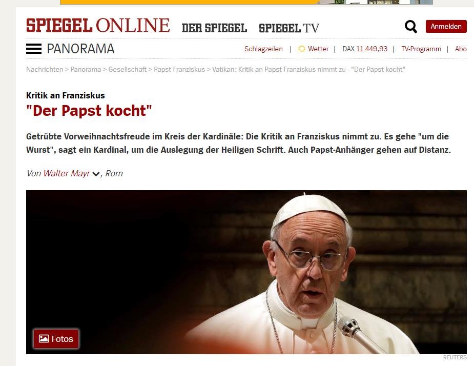 Francisco segundo Der Spiegel