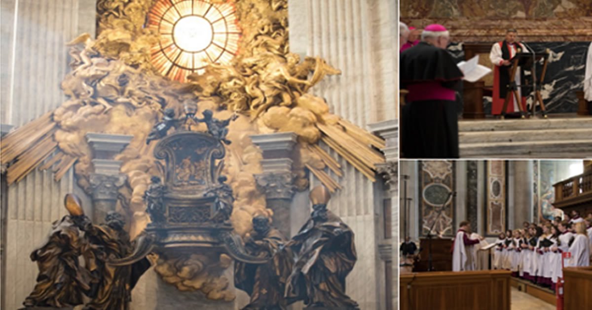 Cerimônia anglicana na Basílica de São Pedro causa perplexidade