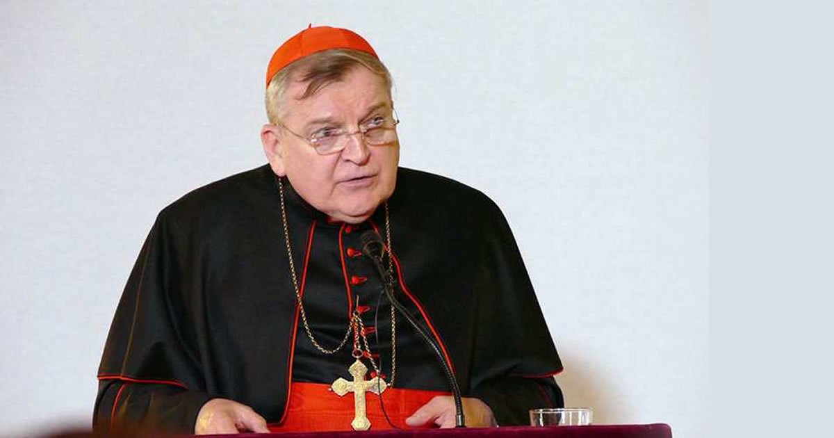 Cardeal Burke: “Confusão e erro” dos líderes católicos podem ser sinal do fim dos tempos