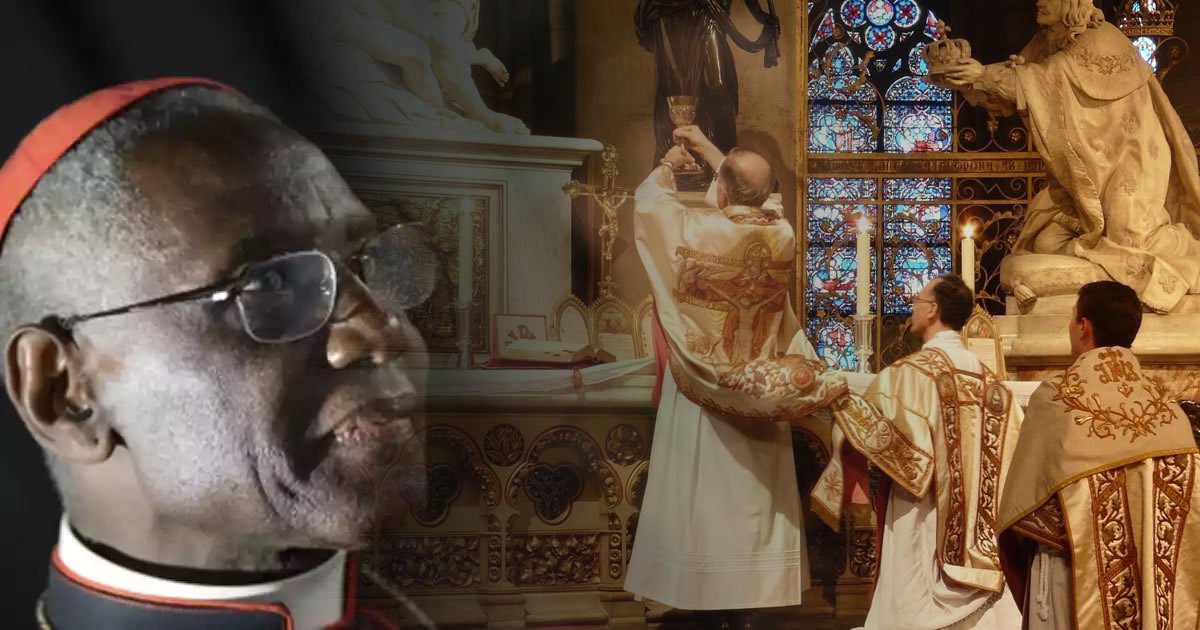 Liturgia. O contra-relatório do cardeal Sarah.