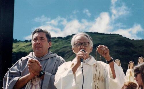 Padre Luiz Alberto Duque e Padre Rubem Schuch 